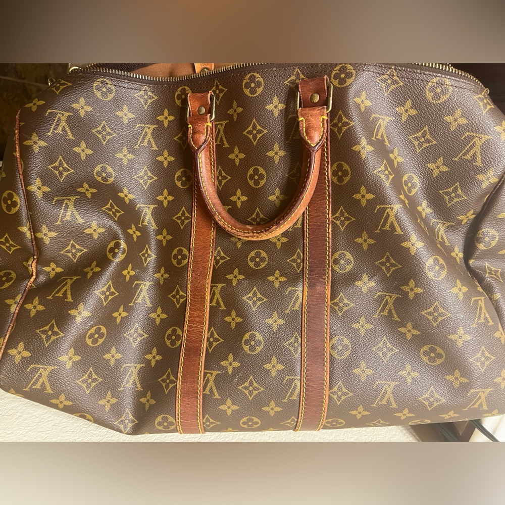 Authentic Louis Vuitton keepall bag